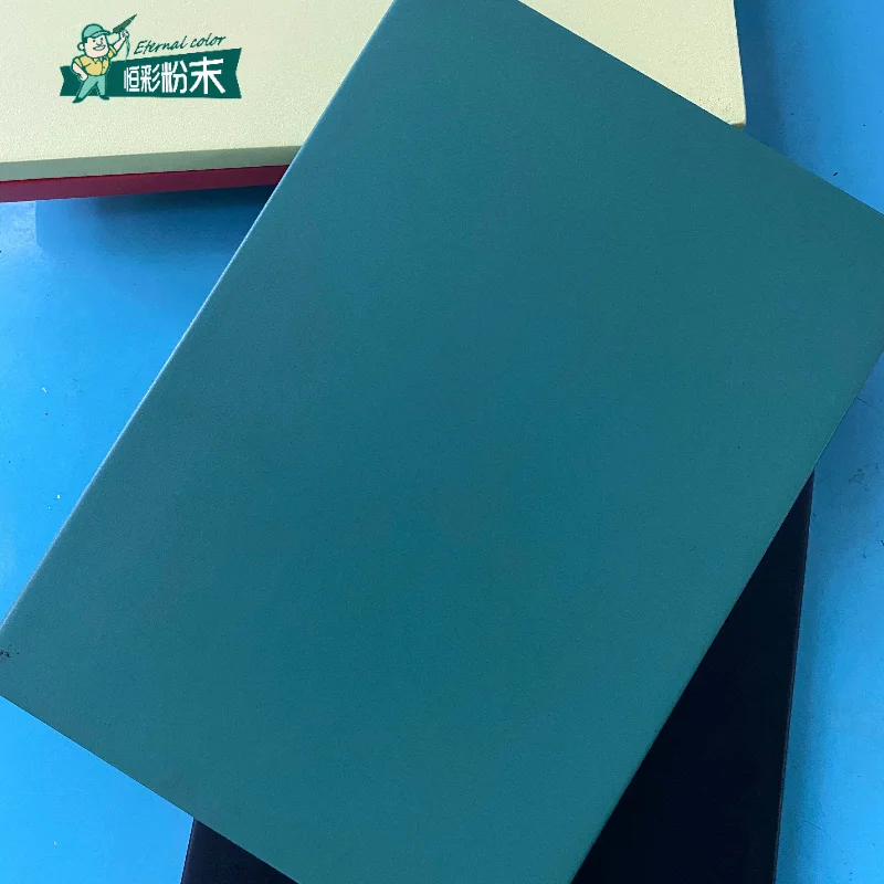 Eternalcolor MDF Epoxy Polyester Resin Green  Powder Coating for Furniture