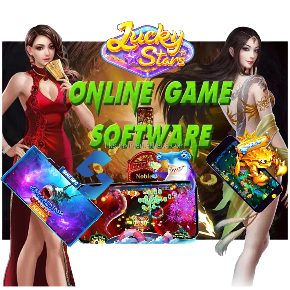 Новый разработчик благородный Gameroom Luckystar Gem онлайн Fish Game приложение для игр с монетами умелая сила Orion