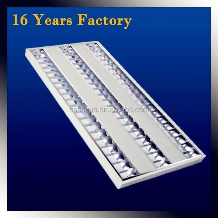 High quality T8 T5 2x2ft 2x4ft electronic ballast 2x40w 3x40w led grille lamp