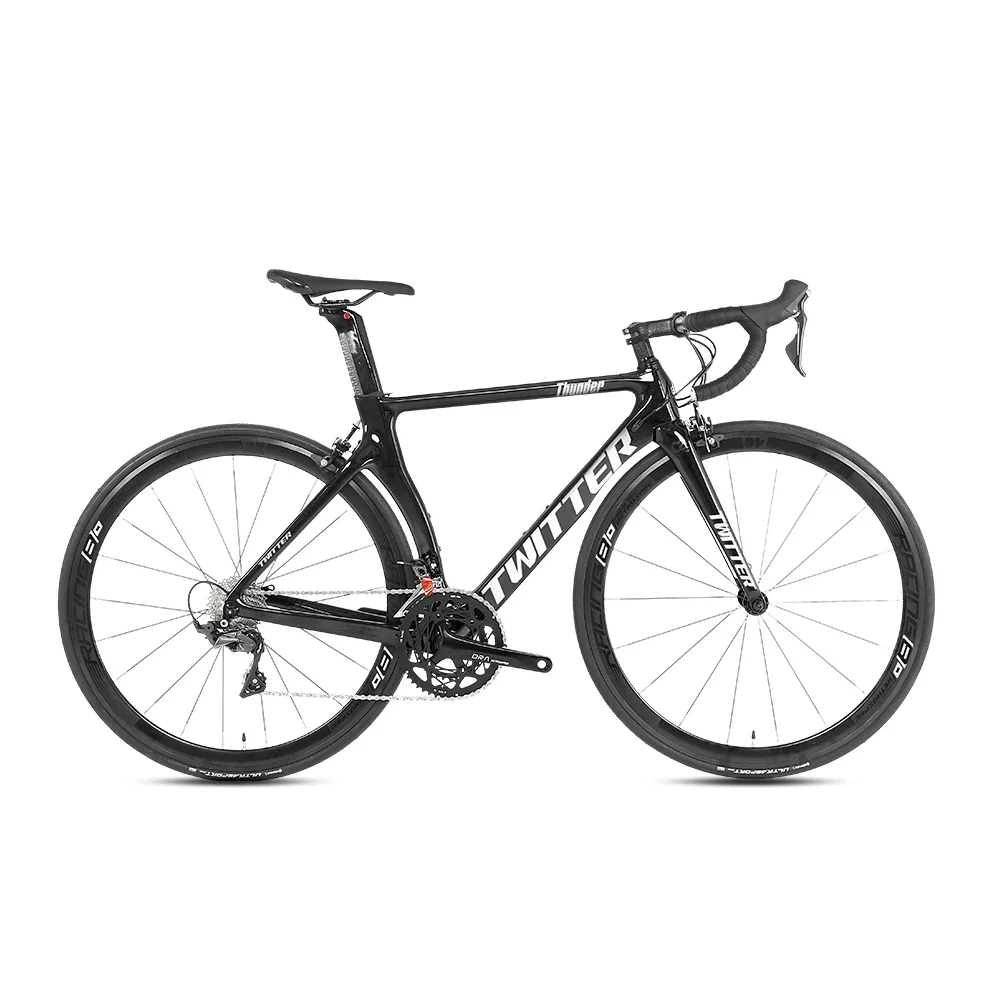 TWITTER 700c carbon road bike with 105 R7000 22 Speed groupset carbon fiber racing bicycle