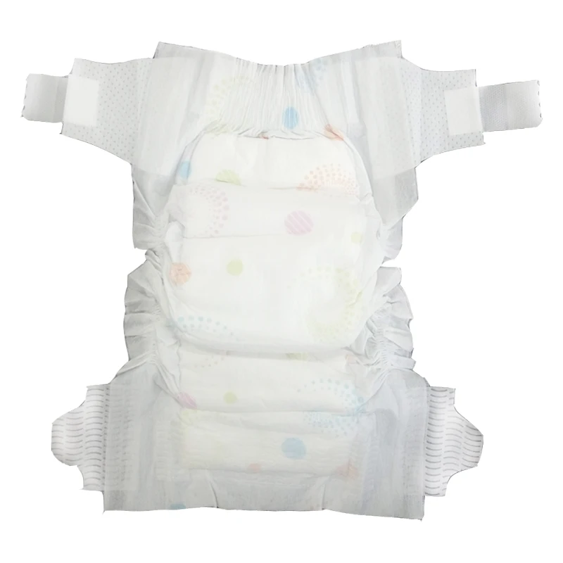 18 years  exporting experiences on  baby diapers professional  manufacturer OEM  baby diaper with Big Ear Elastic Waist Tape