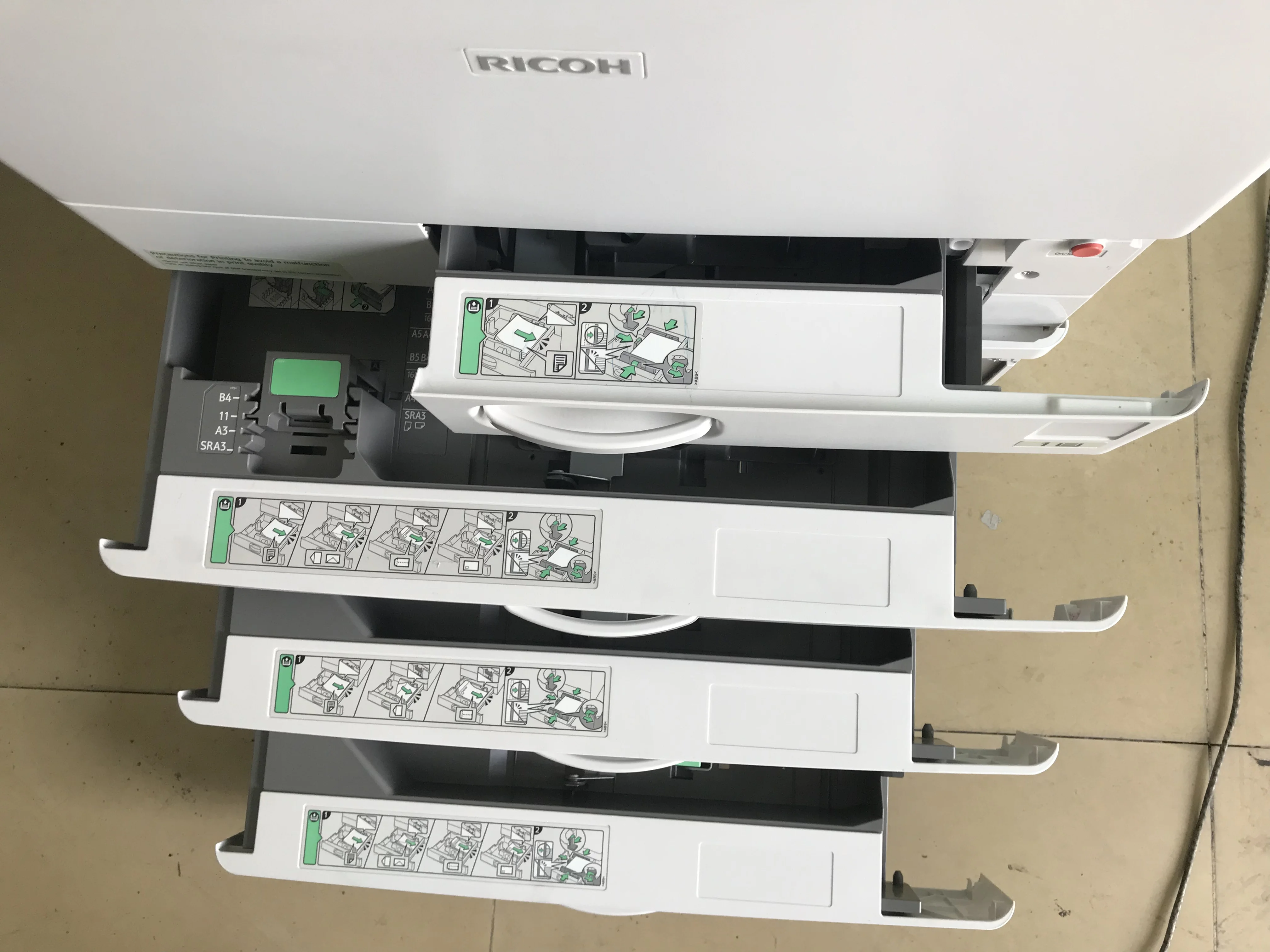 Новая копировальная машина для принтера A3 RICHO C4504 японская распродажа Ricoh цена копировальной машины