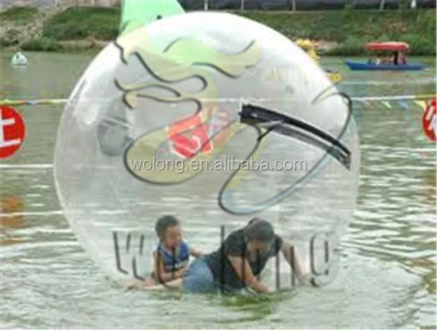 High quality cheap TPU water walking ball inflatable running water bubble roller ball for kids