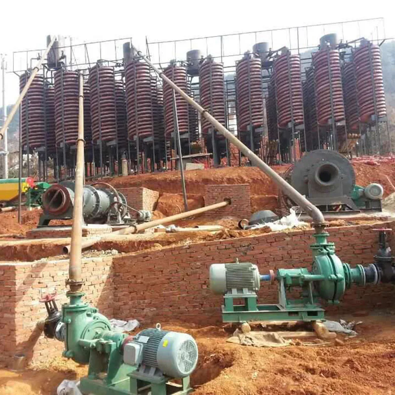 Energy & Mining Sprial Separator Chromite Ore Separation Machine Chrome Wash Plant Gravity Spiral Chute Concentrator