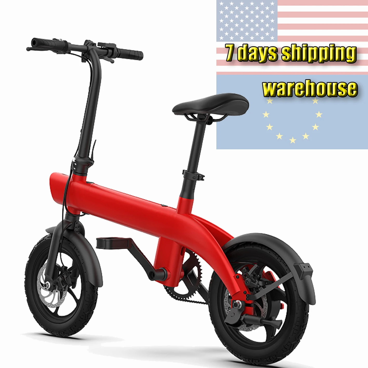 Wholesale Price 7 days shipping 14Inch-H2 250W Motor 36V7.8Ah battery Electric bicycle Factory OEM ODM Adult E bike