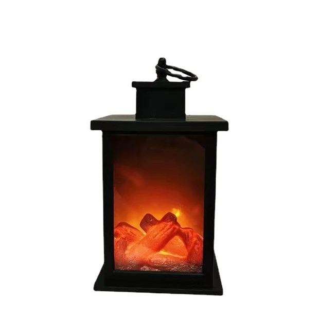 Craft Wind lamp Warm and Beautiful  New Model Simulated Flame Fireplace Light Intelligent Touch Switch Simulated Charcoal Decor