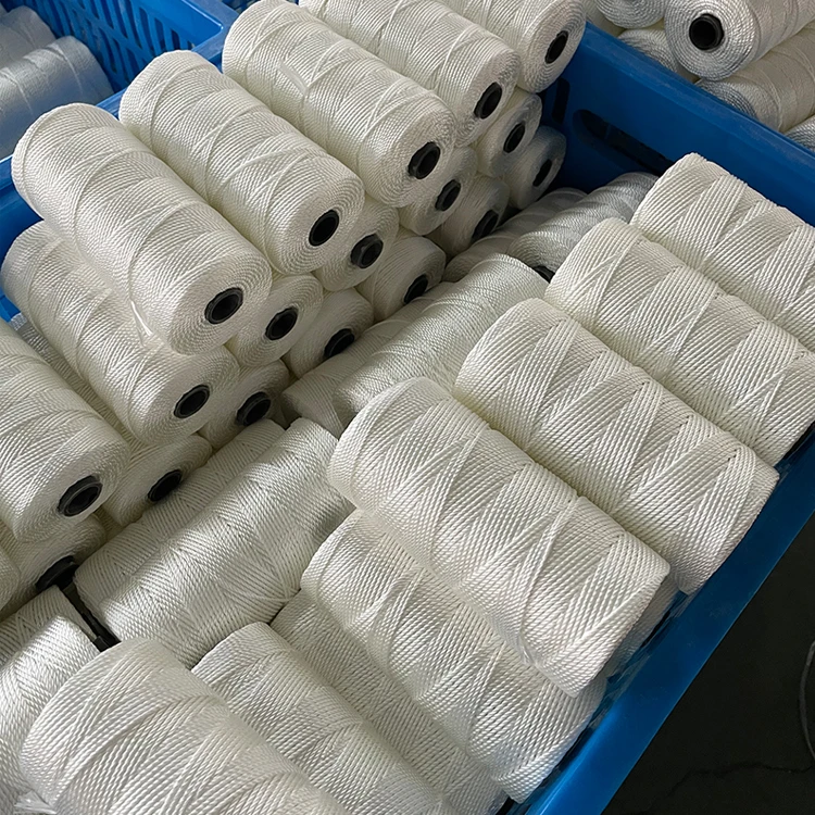 China Manufacturer Fishing Muliti Twine With 210D/30PLY Black Color Nylon Fishing Net Twines For Marine Industry