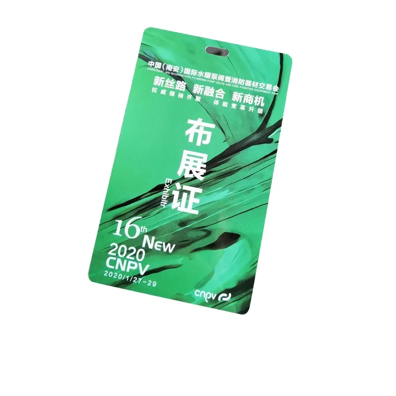 Fast Printing High Quality Popular Customized Logo Standard Silver Gold Foil Plastic Warranty Card Certificate Card