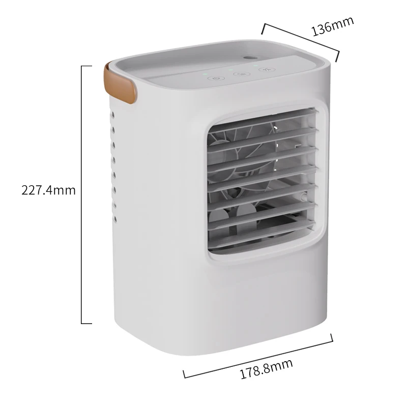 
usb small rechargeable china manufacturing water humidifier personal portable mini air conditioner fan air coolers 