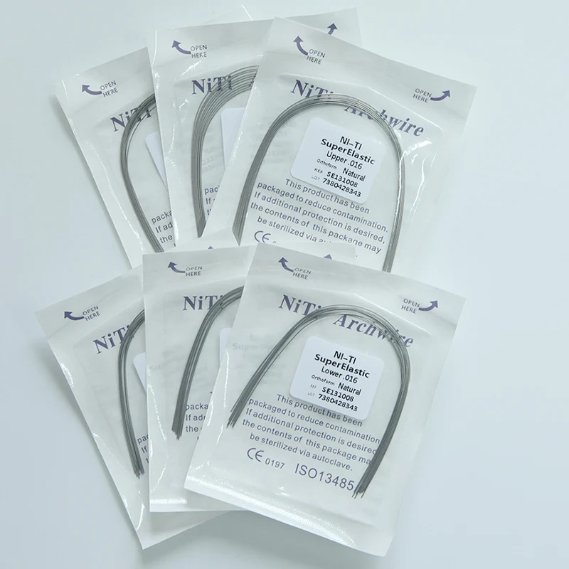 Orthodotnic Niti Arch Wires arcos wires de ortodoncia Dental Supply