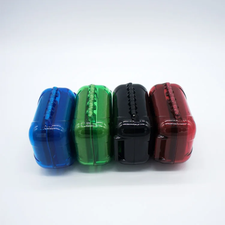 Прозрачный круглый жесткий чехол для наушников водонепроницаемый футляр упаковки IEM/наушников пластиковый