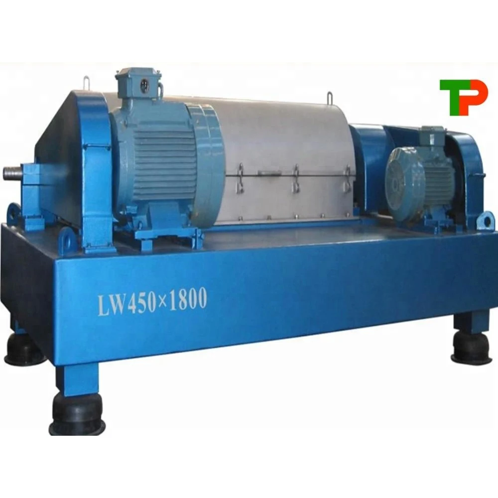 TPLW 3 Phase Sludge Dewatering Decanter Centrifuge for oil waste water