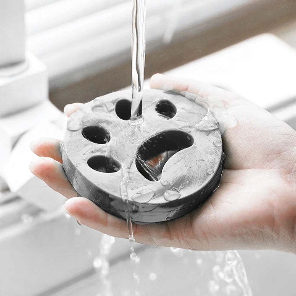 4 pieces  Reusable Sticky Pet Hair Remover For Laundry Floating Pet Fur Hair Removal Device Dog And Cat Fur Catcher For Dryer