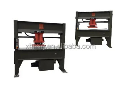 HUAMEI Hyadruclic head movement type cutting machine shoes upper cutting machine