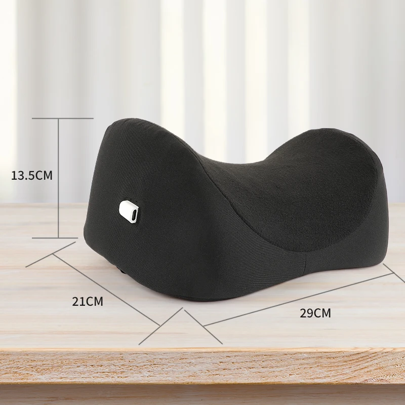 Travel Electric neck warmer Adjustable heat settings Battery-powered neck pillow Muscle relaxation pillow