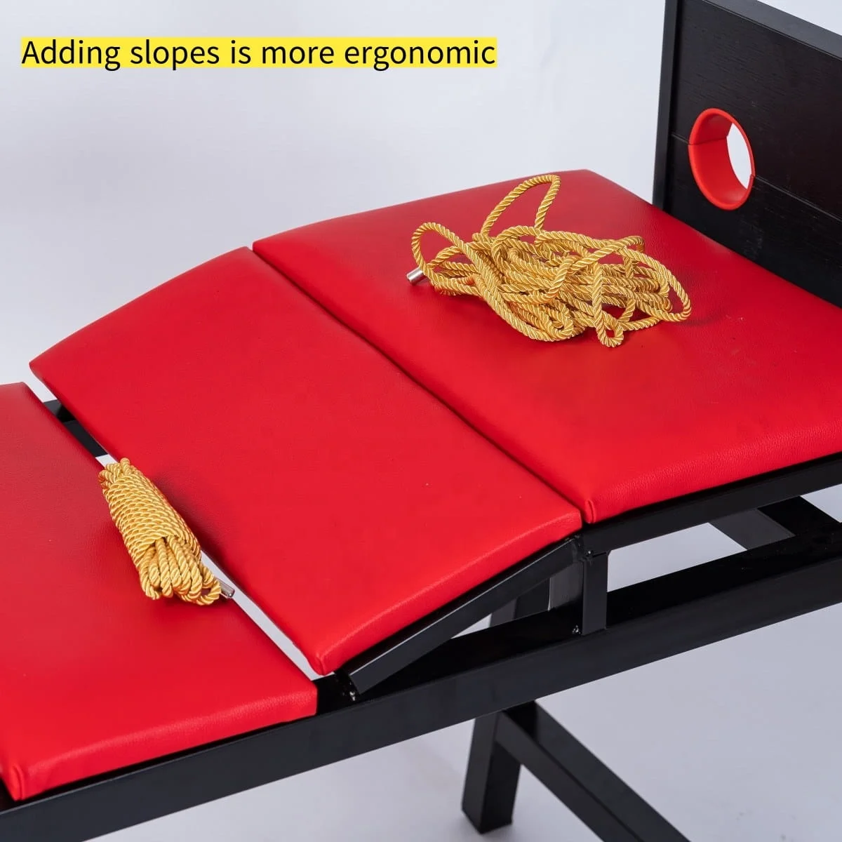 Bondage BDSM Furniture Tickle Adjust Stool Set Foot Shackles Large Restraint Frame Sex Chairs Other Sex Products Sex Toys Chair