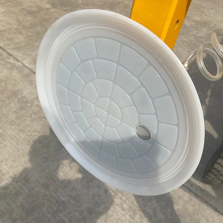 400Kg Load Large Glass Installation Truck Electric Curtain Wall Glass Installation 4 Suction Cup Vehicle
