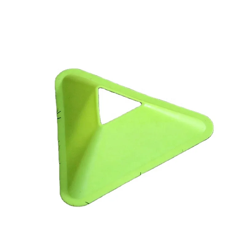High Quality Agility Rings for Speed Training Customizable PE Triangle Football & Soccer Marker Cones New Design Equipment