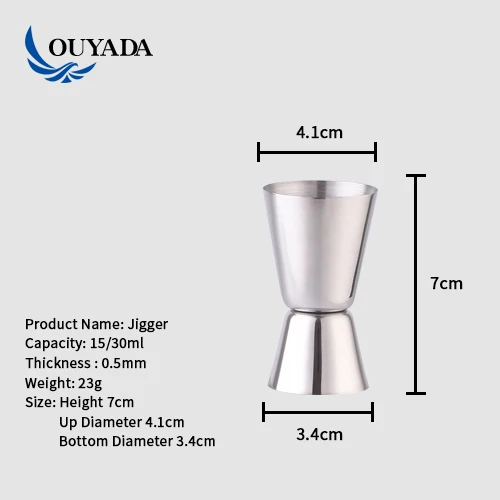 
Factory Direct 700ml stainless steel recipe shakers set per shaker kit cocktail 
