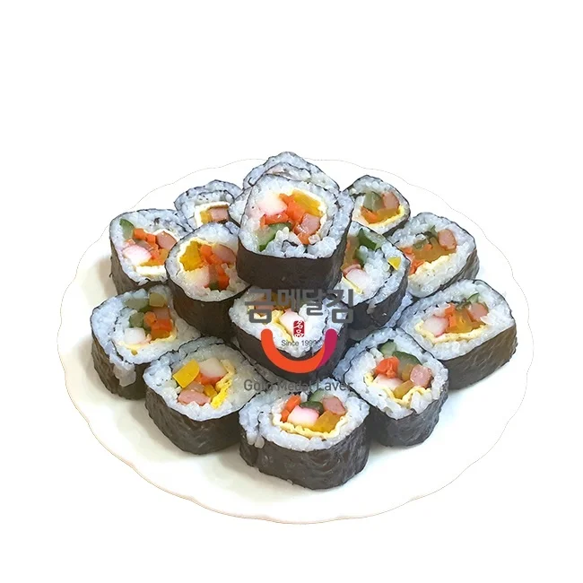 Tasteful Fresh Dietary Korea Kimbab dried Twice Roasted seaweed laver Sushi Nori healthy food original 10 sheets