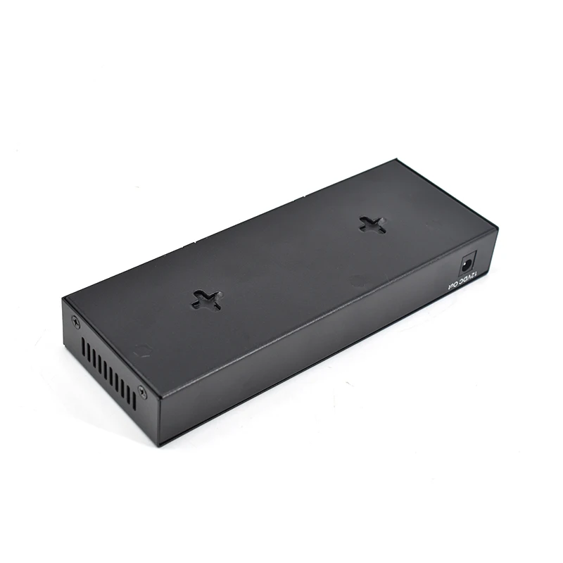 Wanglink 10 Port Reverse POE Switch 8 10/100Mbps RPOE  Port 2 GE Uplink Port RPOE Switch Support 24V-48V with VLAN