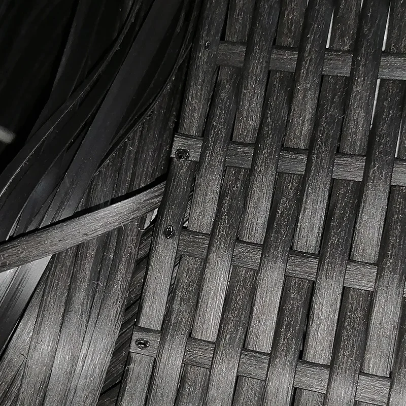 GRS flame retardant rattan collection plastic vintage rattan wicker synthetic rattan material for weaving