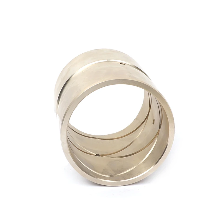 
Heat Treatment Custom Straight Brass Copper Sleeve Bearing Bushing For Excavator 