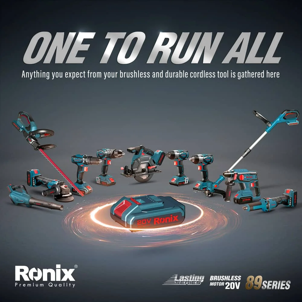 8907 Ronix 2021 Новинка 20 в набор беспроводных инструментов бесщеточный беспроводной ударный Трещоточный