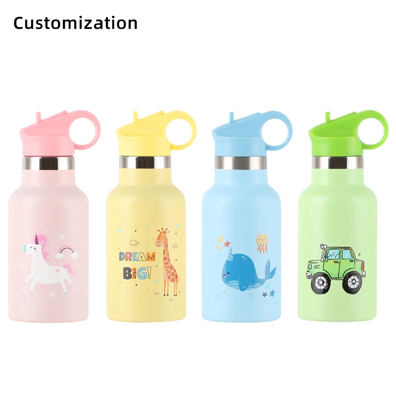 Sports Water Bottles Double Wall  Stainless Steel  CLASSIC Drinkware Kids Sustainable Thermal Insulation