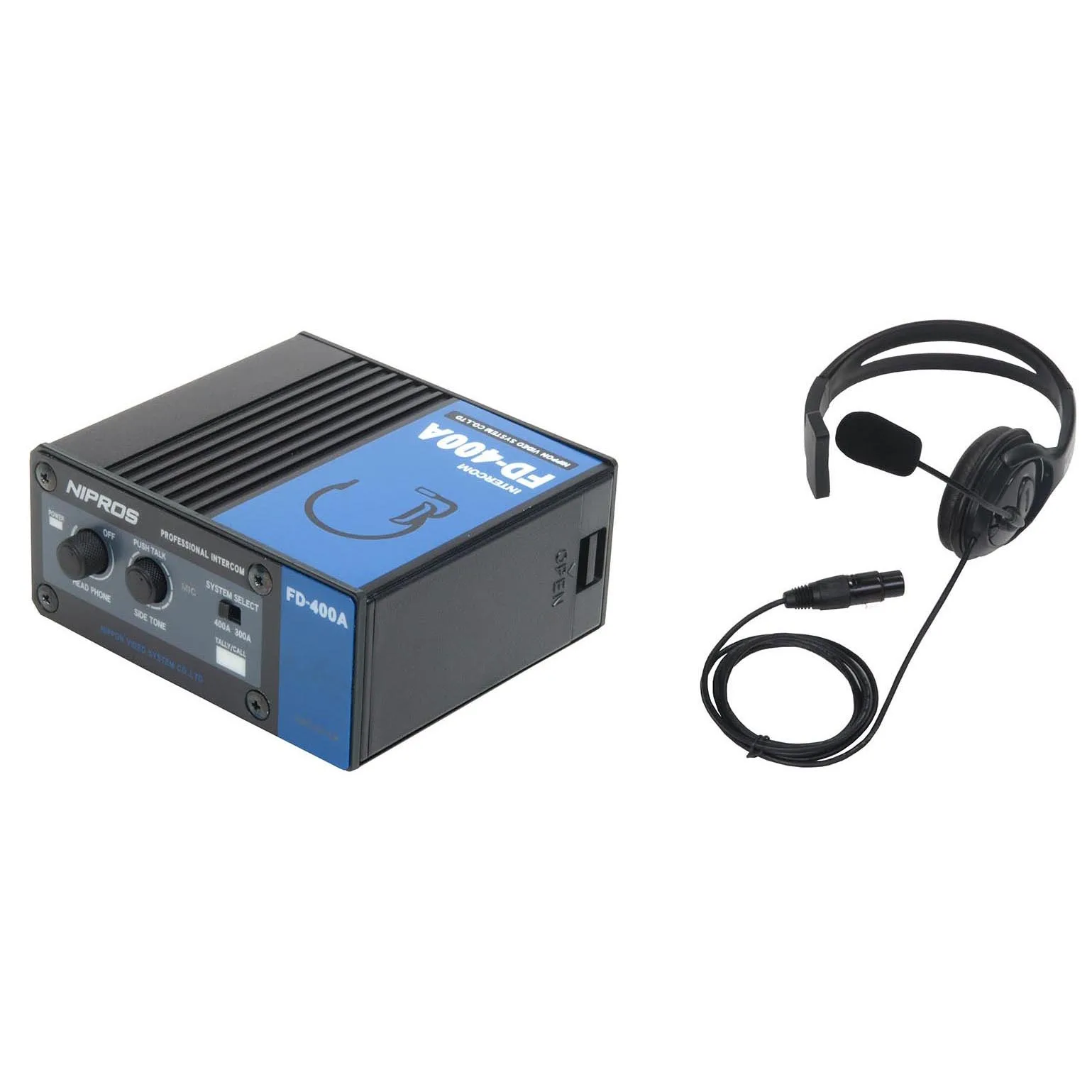 Cable Connect Popular Professional Wired Camera Mic Broadcast Intercom