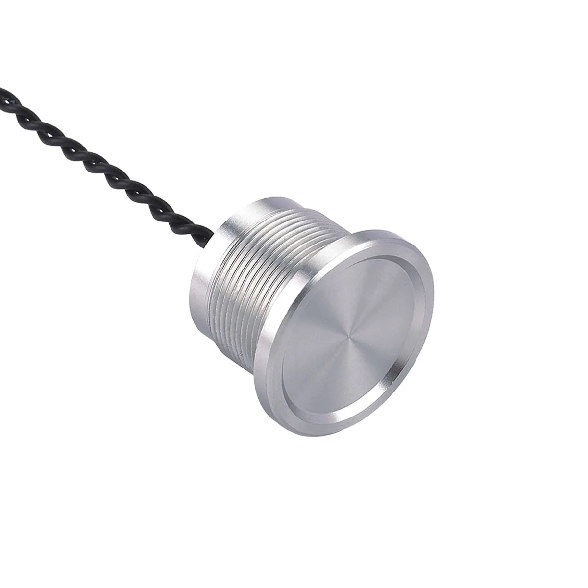 19mm IP68 Metal Piezoelectric Switch Momentary/Laching LED illuminated replace micro travel push button switch