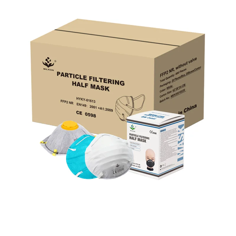 Protective Respirator Without Valve Disposable EN 149 FFP2 Dust Face Mask