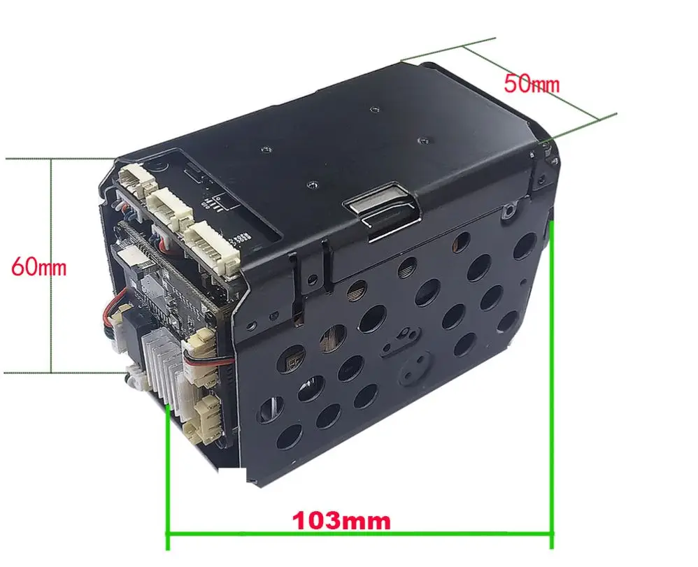 Camhi 4K 8MP IMX415 WIFI Wireless 360X Optical Zoom IP Camera Module Auto IRIS P2P On vif Tf Card Slot Max 256g