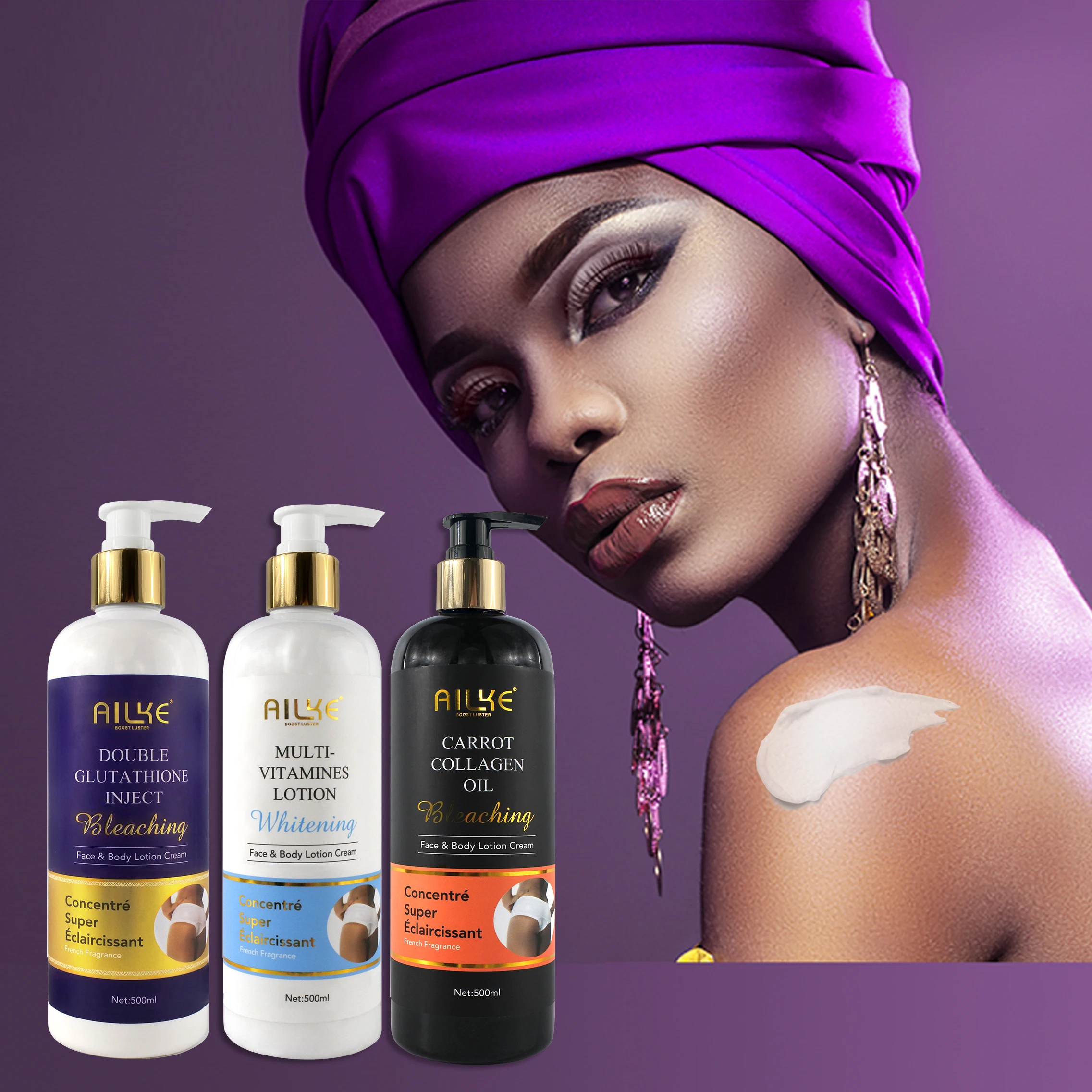 Private Label Best Selling 7 Day Skin Moisturizing Whitening Kojic Acid Body Lotion for Black Skin White OEM Milk Lotion