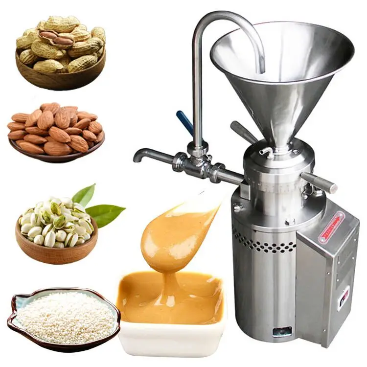Factory price High quality peanut butter colloid mill Sesame paste Making Machine chilli sauce grinding machines