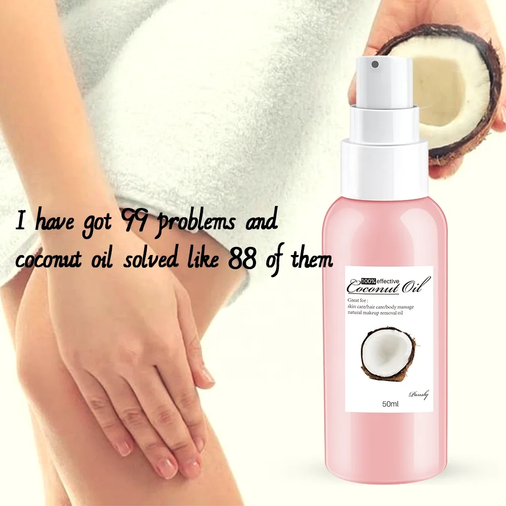 Private Label Wholesale Organic Virgin Coconut Oil For Massage Skin Care Cold Pressed 100% Pure Coconut Oil