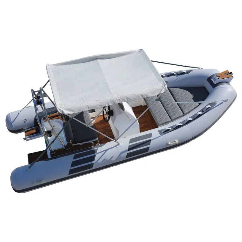 4.8m rib 480 hypalon fiberglass rigid inflatable boat china rib boats for sale
