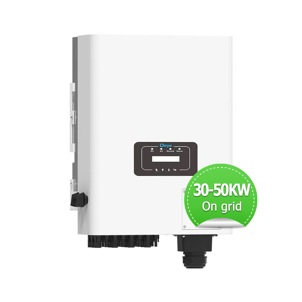 Deye On Grid Three Phase Inverter AC Coupled 40KW 50KW 380V 400V Grid Tied Hybrid Solar Inverter