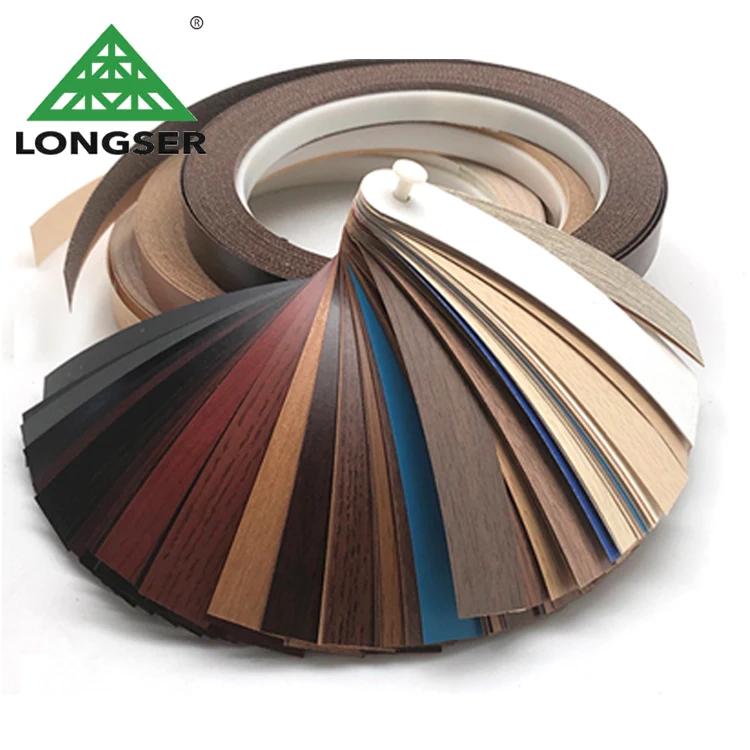 Edge Curved Banding Mdf Pvc Edge Band Tape Manufacturing Frontal Edge Band