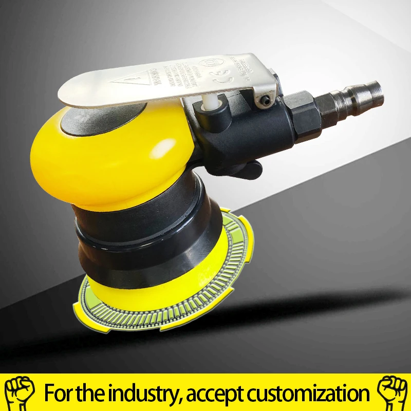 High Speed Random Orbital Air Sander Light Weight Pneumatic Polisher and Buffer Ideal For Automotive Detailing Corner