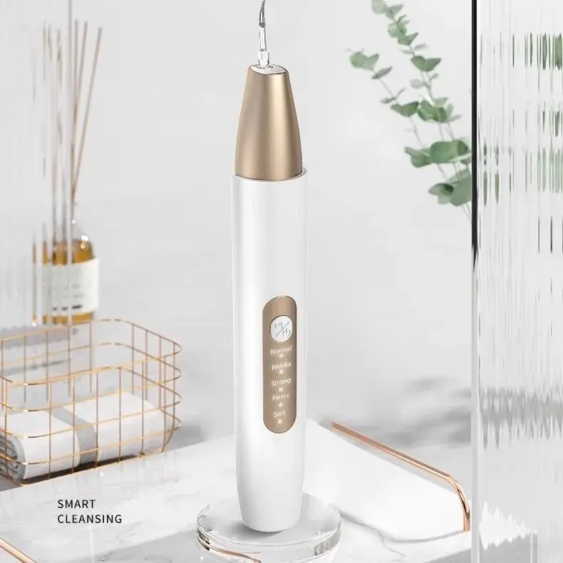 Portable oral irrigator cordless water flosser rechargeable ultrasonic tooth cleaner for tooth whitening