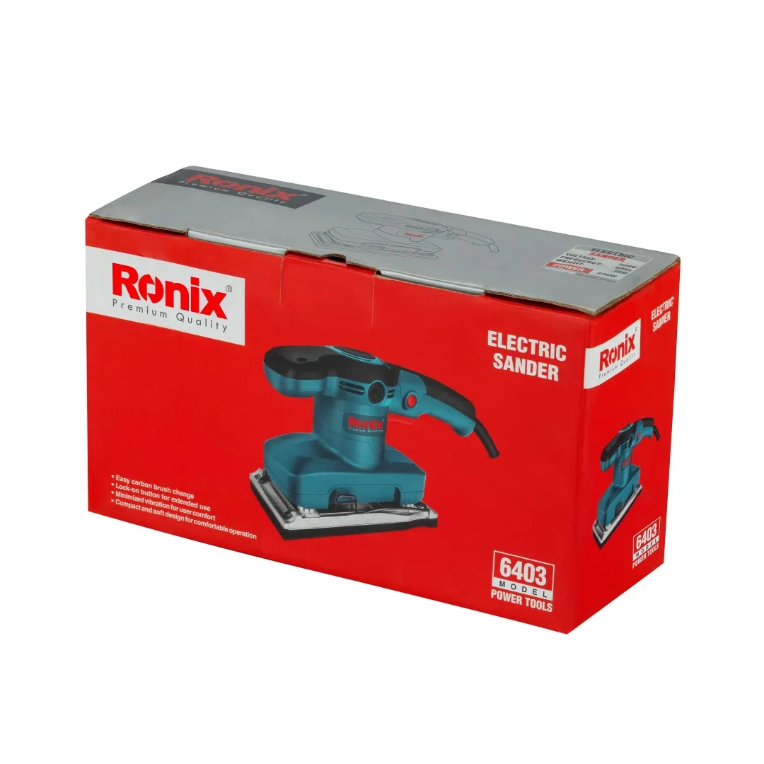 2021 Ronix модель 6403 Электрический орбитальный шлифовальный станок для деревянного