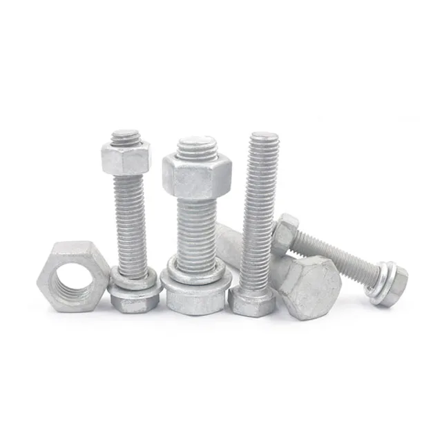 Wholesale High Quality 8.8 Grade Hex Bolts and Nuts M4 M6 M8 M10 M12-M36 DIN933 934