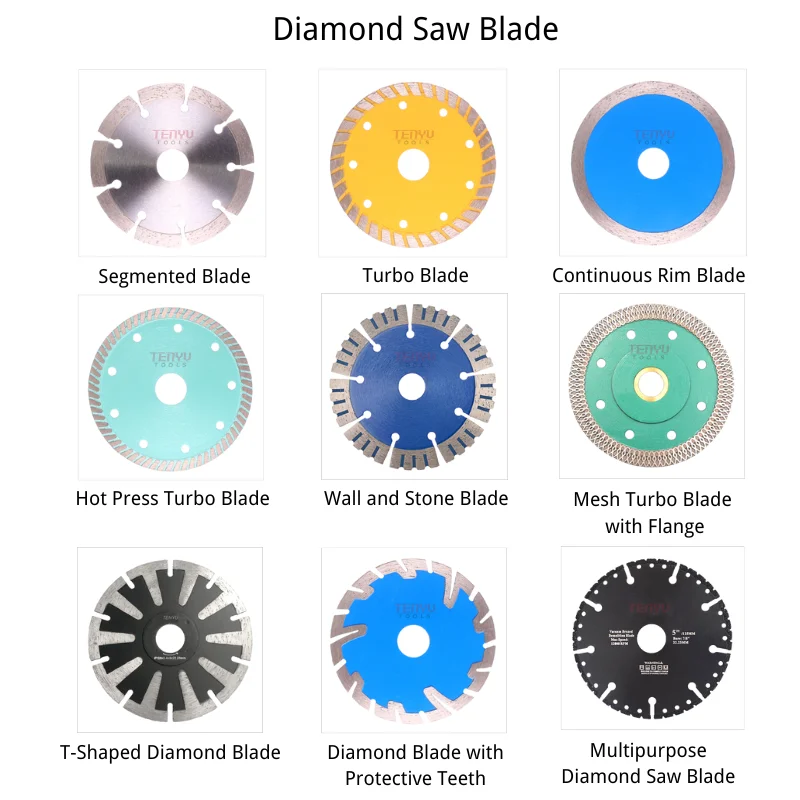 Best Cutting Ceramic Porcelain Tile Saw Cutter with Angle Grinder Cutting Disc Diamond Saw Blade for Circular Saw