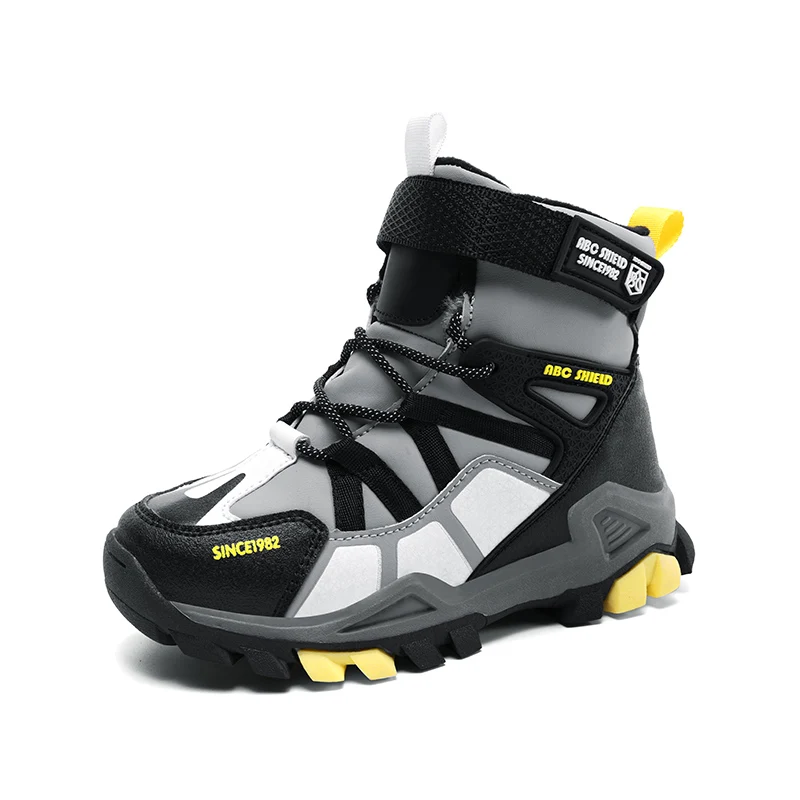 New models winter furry baby boots 1 pair size 31-40 back to school anti-slip plush warm shoes for big kids factory high quality