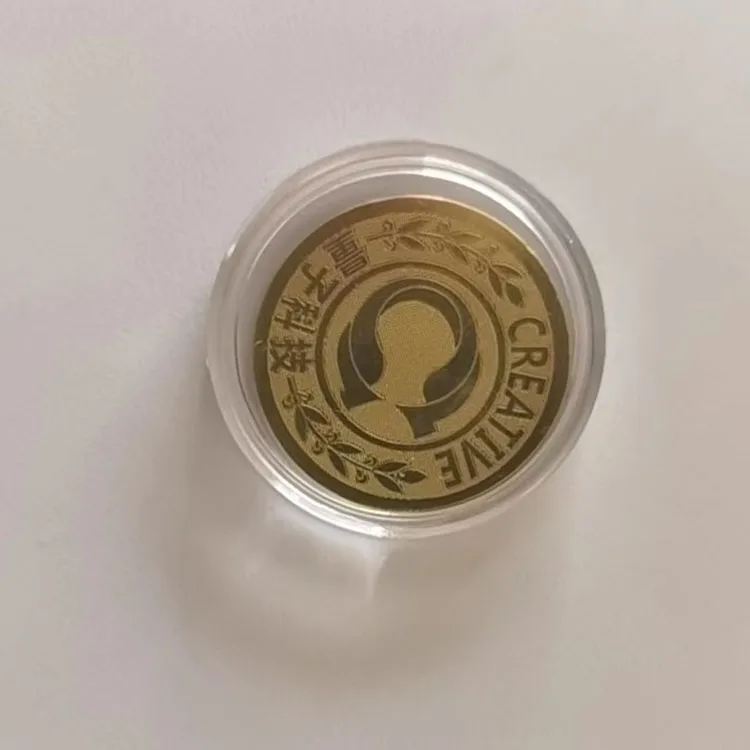 2021 new style negative ion radiation proof mobile phone Sticker metal