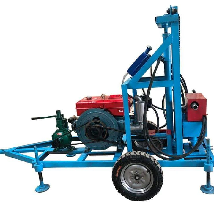 150m depth cheap price mine truck mounted water well drilling rig (1600102358797)