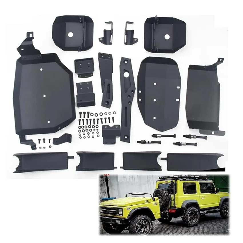 
jimny accessories Protection plates For suzuki jimny body kit 