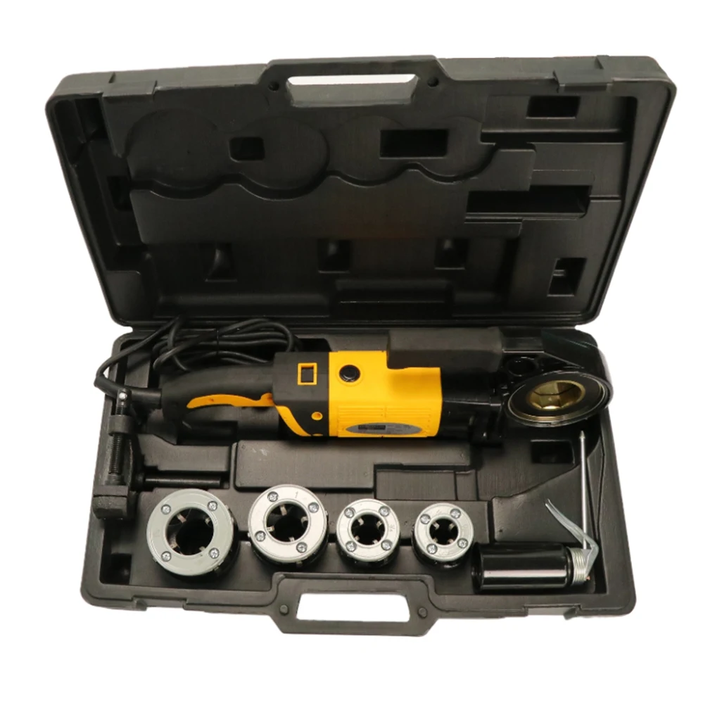 Китайский поставщик, машина для нарезки стальных труб, Электрический нарезчик труб для 1/2, 3/4, 1, 1, 1 1/4, SQ30A