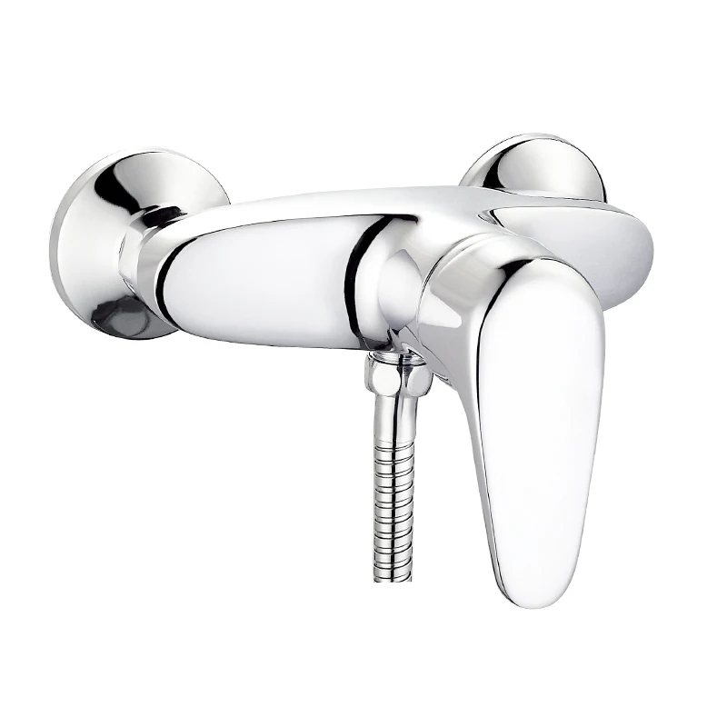 Shower faucet single lever shower water mixer,Modern low lead brass bath shower faucets